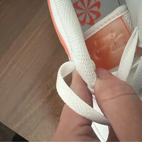 Kids Nike Air Force 1 NN GS KWE white/safety orange